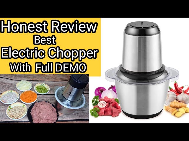 Manual Mini Chopper (veggies+ herbs), Perfect Kitchen Gadget - Unboxing,  Review, Demo & CookingHacks 