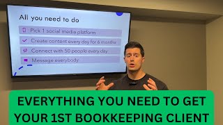 GET YOUR 1ST BOOKKEEPING CLIENT IN 30 DAYS GUARANTEED