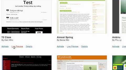 How To Change Theme and add Widgets in Edublogs