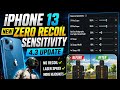 iPhone 13 New Zero Recoil Sensitivity 4.3 Update Bgmi | iphone Best Headshot Sensi Bgmi 2026