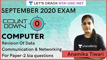 Revision Of Data Communication & Networking For Paper-2 bia questions | Anamika Tiwari