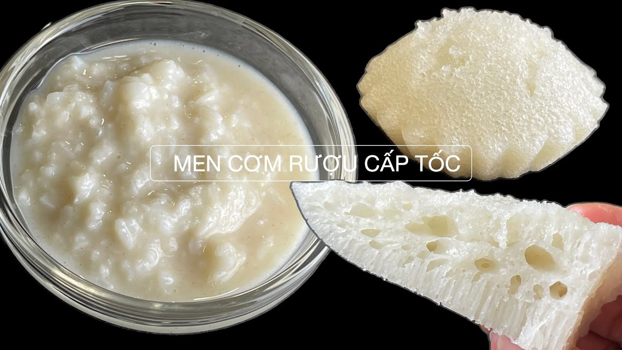 CÁCH Ủ LÀM GIẢ MEN CƠM RƯỢU cấp tốc, Bánh bò thơm cực kì