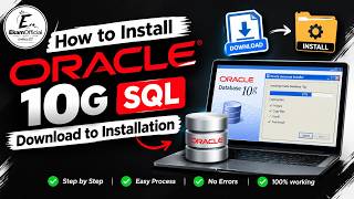 How to Install Oracle 10g on Windows 10/11(Fix Network & Setup Errors!)| EkamOfficial #sql #install