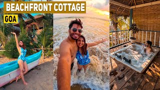 Private Beach Front Cottage in Goa with Jacuzzi - Full Details With Costing | Goa 2023