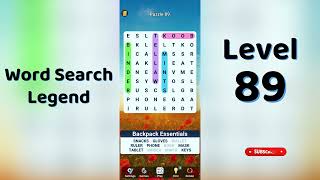 Word Search Legend Level 89 Answers 🔠 | Puzzle Game Answers & Tips | Go Answer screenshot 4
