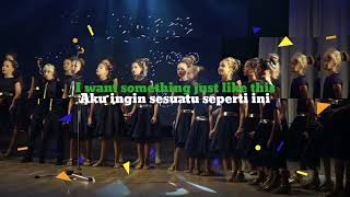 SOMETHING JUST LIKE THIS  LIRIK DAN TERJEMAHAN COVER BY COLOR MUSIC Choir (KAROKE)