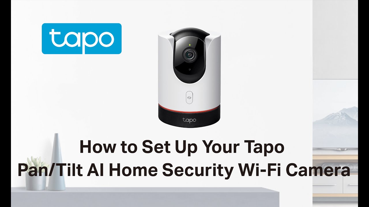 Tapo Pan/Tilt AI Home Security Wi-Fi Camera Unboxing and Setup: Tapo C225 