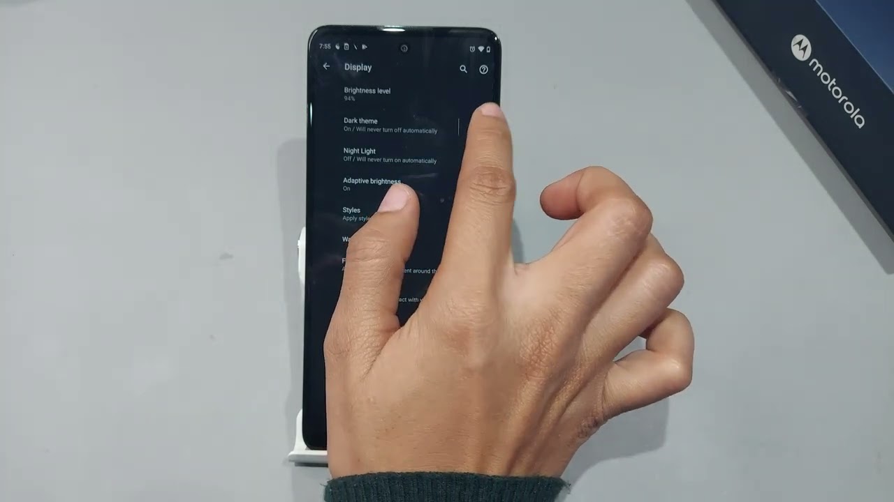 Moto g31,g,5g dark mode setting | How to dark mode in moto g31 | Moto g31 me dark mode kaise kare