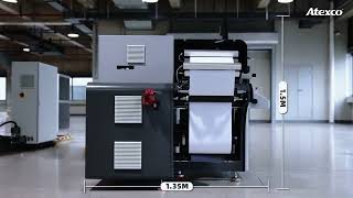 Atexco NovaPress 330 ~ Impresora Digital Inkjet de Etiquetas