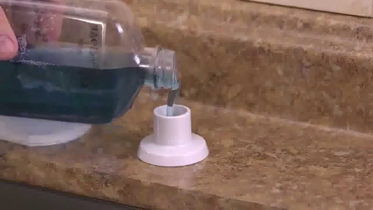 Installing A 1 Handle Pull Out Kitchen Faucet With Soap Dispenser
