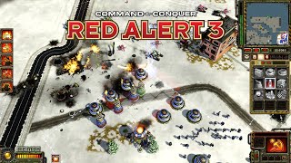 Red Alert 3 Remix MOD | Units will Betray!? Time for Battle Bunker & Tesla Coil Rush!