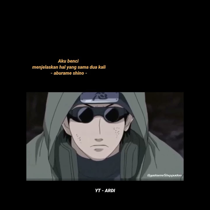 story wa Naruto 30 detik || kata kata aburame shino