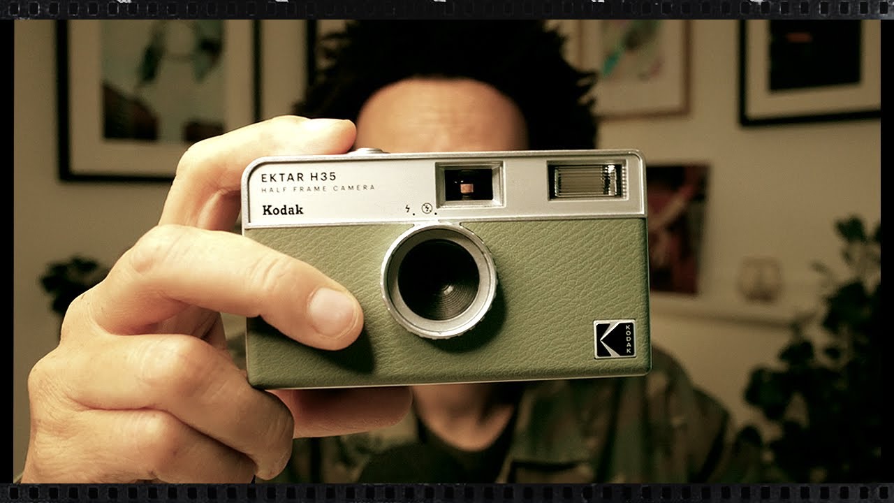 35mm Film Camera - Kodak Ektar H35 Half Frame Camera (Black) – Film  Photography Project Store