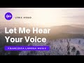 Let Me Hear Your Voice  - Francesca LaRosa - Official Lyric Video