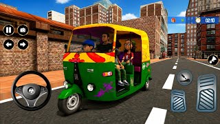 School Rickshaw Simulator 3D | City Kids Pick & Drop Game 2026 _ Android Gameplay screenshot 3