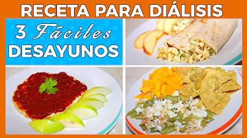 ¿Cuál es un buen desayuno para un paciente en diálisis?