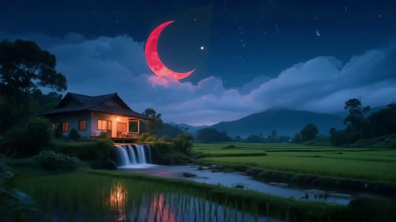 Calming Night 🌑 Healing of Stress,Anxiety and Depressive States,Relaxing ,Nighttime Sleep 116