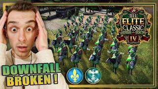 #2 La France fait TREMBLER LES PROS ! Downfall vs LoueMT - Qualifs The Elite Classic 4 - EGCTV AOE4