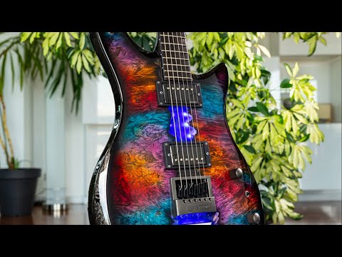 Solid Hard Rock Backing Track in Em
