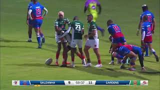 Marvin Kampher try in the Saldanha Super 8 Easter  Rugby Tournament