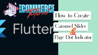 7. How to create slider with page indicator - Carousel Slider - Smooth Page Indicator - Flutter