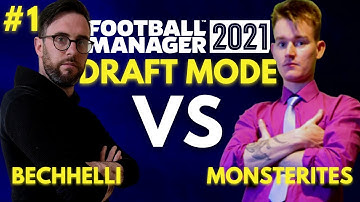 Learning to play Draft Mode in Football Manager 2021 - The Draft - FM21