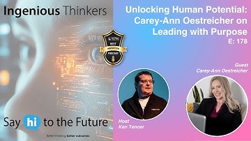 Unlocking Human Potential: Carey-Ann Oestreicher on Leading with Purpose