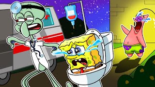 [Animation] Spongebob Skibidi Toilet, Please Come Back Home!!! - Spongebob Squarepants Animation