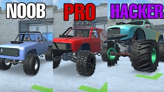 NOOB vs PRO vs HACKER in Torque Offroad