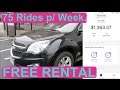 Lyft Express Drive FREE RENTAL with 75 rides / WORTH IT?  MY OPINION!
