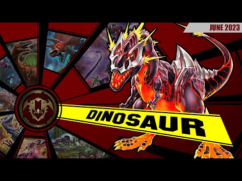 Yu-Gi-Oh! DINOSAUR | Deck Profile 2023 | EL PODER JURÁSICO ESTÁ DE VUELTA