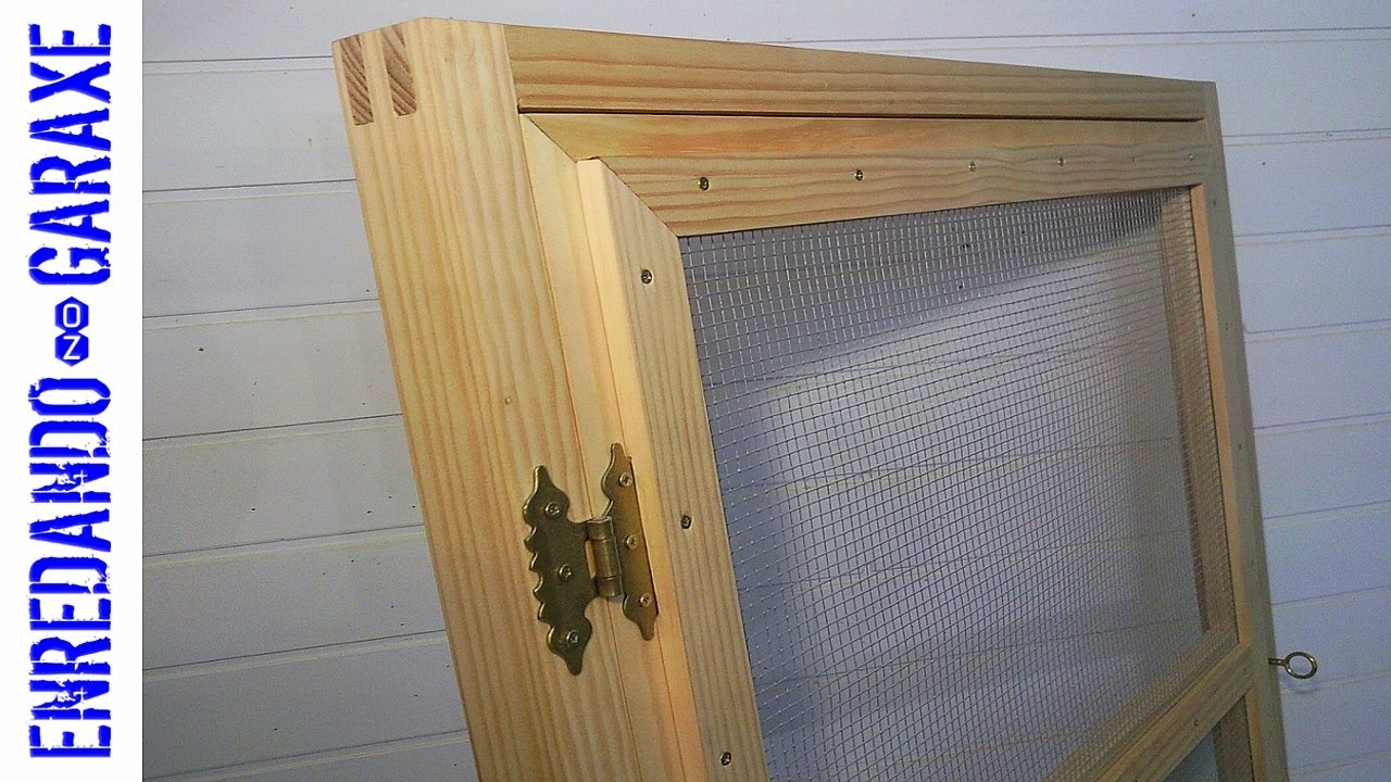 how to make a simple ventilation wooden window - youtube