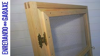 How to make a simple ventilation wooden window