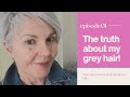 The truth about my grey hair! Why I stopped dying my hair, and how I grew it out.