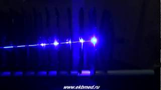 2W 445nm Blue Laser версия. Прожиг 11 боксов из под CD