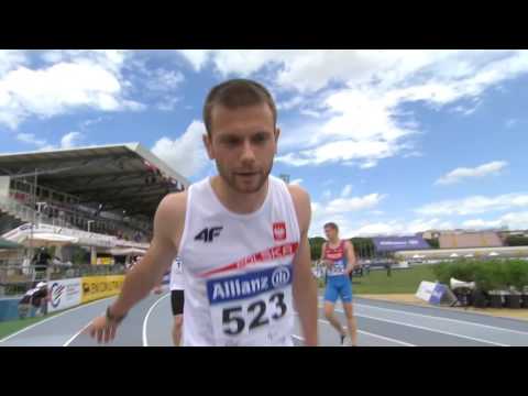 Men's 100 m T47 | semi2 | 2016 IPC Athletics European Championships Grosseto