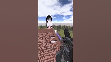 Destroying Yoshie Kimura in Big Maze Nextbot Gmod