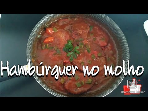 Vídeo: Como Fazer Hambúrgueres Com Molho