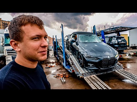 Видео: Нам испортили тачку при доставке.. Продолжение истории BMW из Грузии!