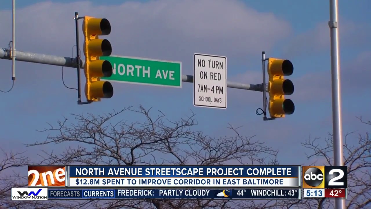 $12.8 million North Avenue Streetscape Project complete