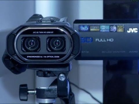 The BEST 3D Camcorder - JVC GS-TD1 Full HD 3D Camcorder - CES 2011
