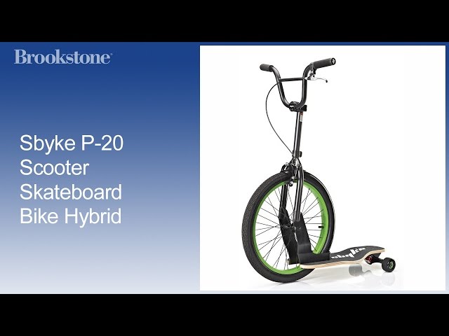 Sbyke P-20 Scooter Skateboard Hybrid YouTube