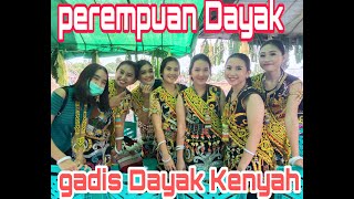 Tarian Gadis Dayak Kenyah Kalimantan