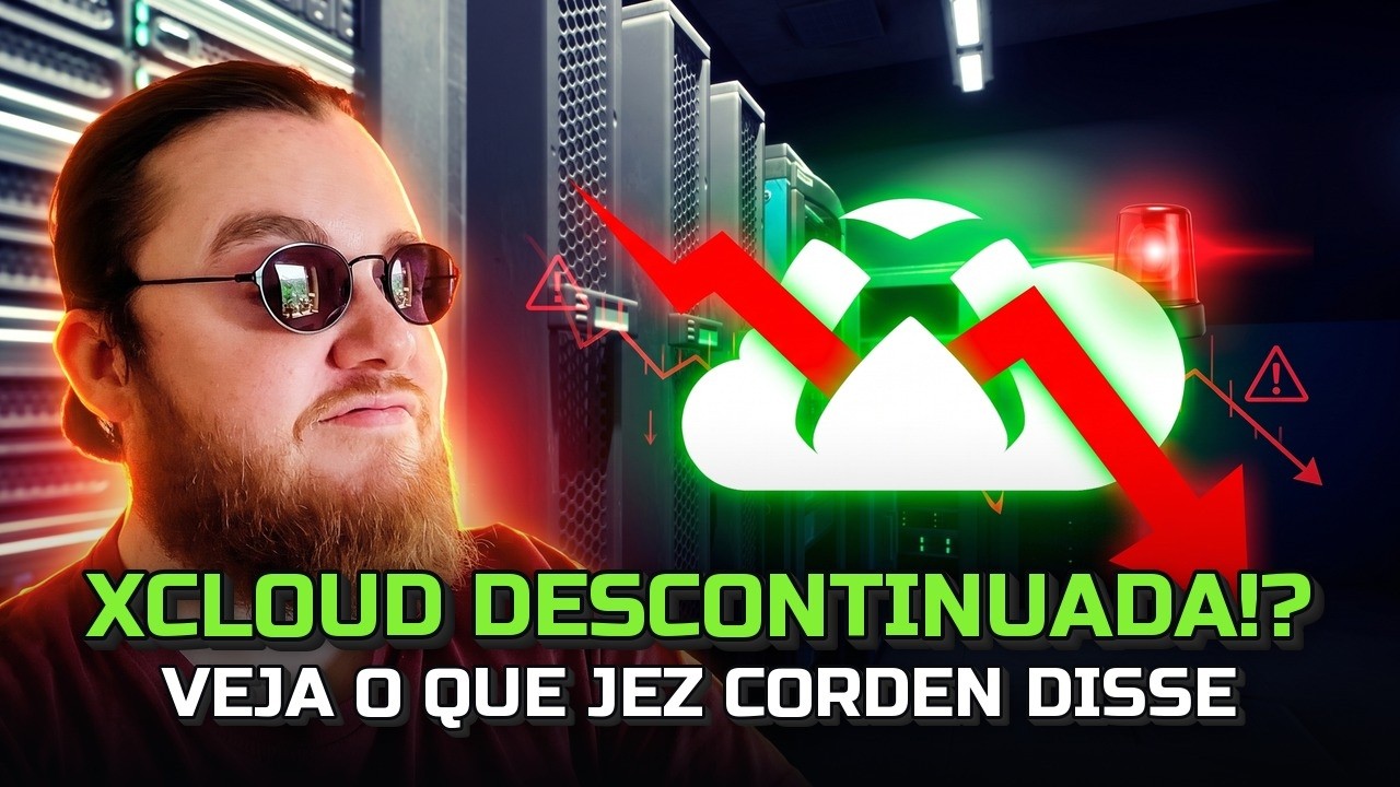 XCLOUD DESCONTINUADA?! ESTÁ DANDO PREJUÍZO ACIMA DE 15H! JEZ CORDEN TRAZ INFORMAÇÕES SOBRE O LIMITE!