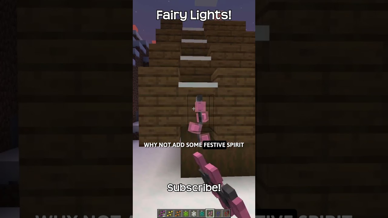 You Can Now Add Christmas Decorations To Your Minecraft Home!