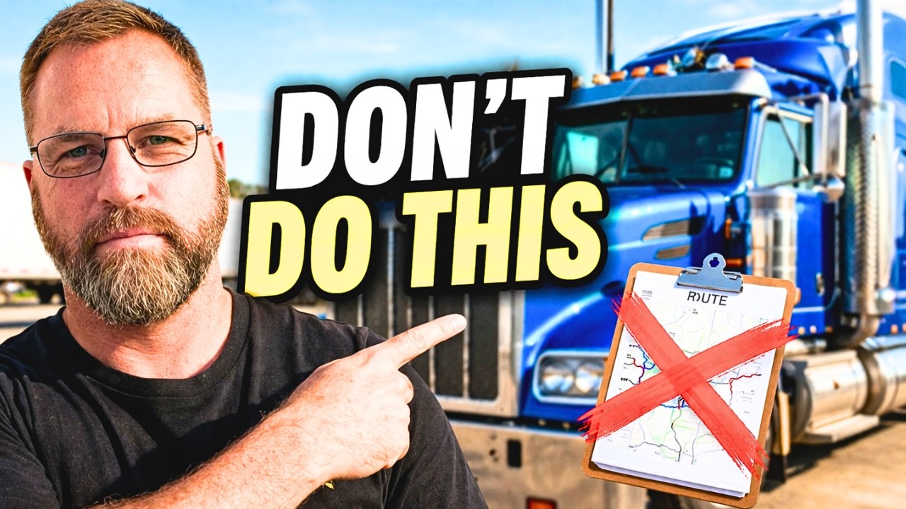 If I Had to Start Trucking Over… I’d Do This First - YouTube
