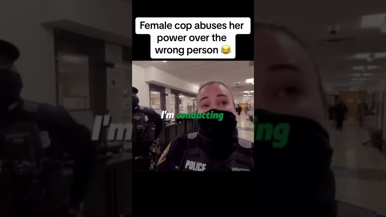 A Female Cop Abuses Power On The Wrong Man Shorts
