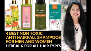 Best Shampoo कौन सा है? 4 Non toxic Herbal shampoos  for hair fall, dandruff, & Healthy hair [Hair]