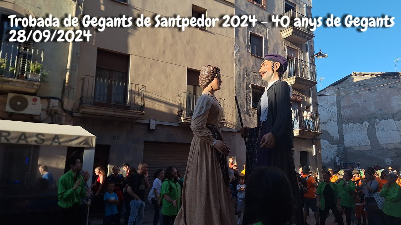 Trobada de Gegants de Santpedor 2024 - 40 anys de Gegants 2024 - 28/09/2024