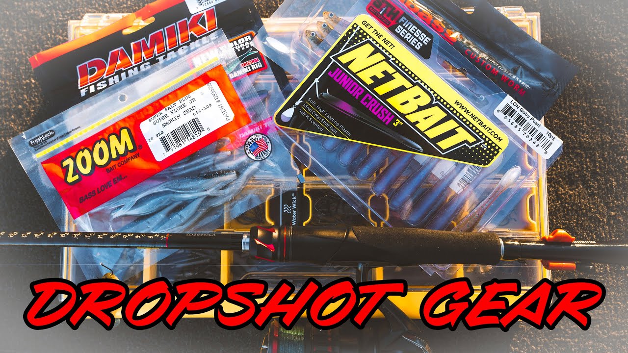 BUYER'S GUIDE: DROPSHOT FISHING - BAITS, TACKLE, RODS 